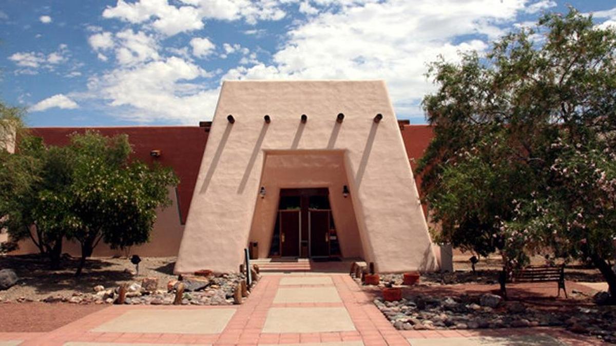 This is the entry to the 30-acre Clark County Museum in Henderson, Nevada. It features a collection of restored historic buildings that depict daily life from different decades in the Las Vegas area.