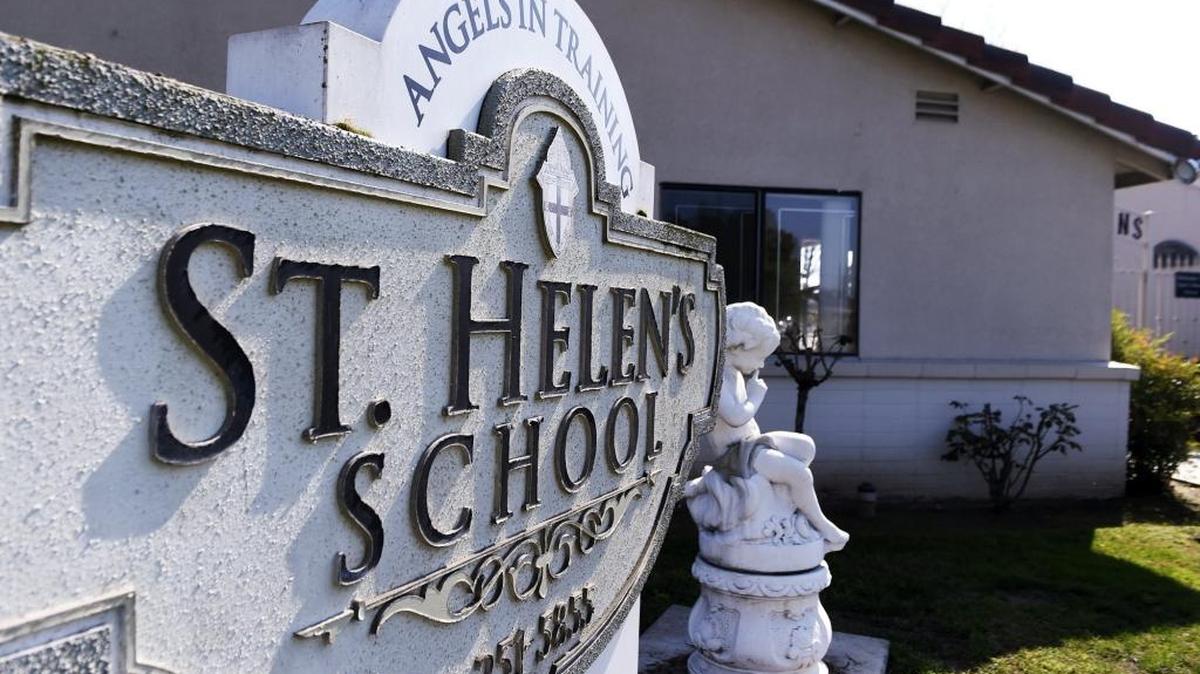 St. Helens School of Fresno will close at the end of the school year due to financial problems.