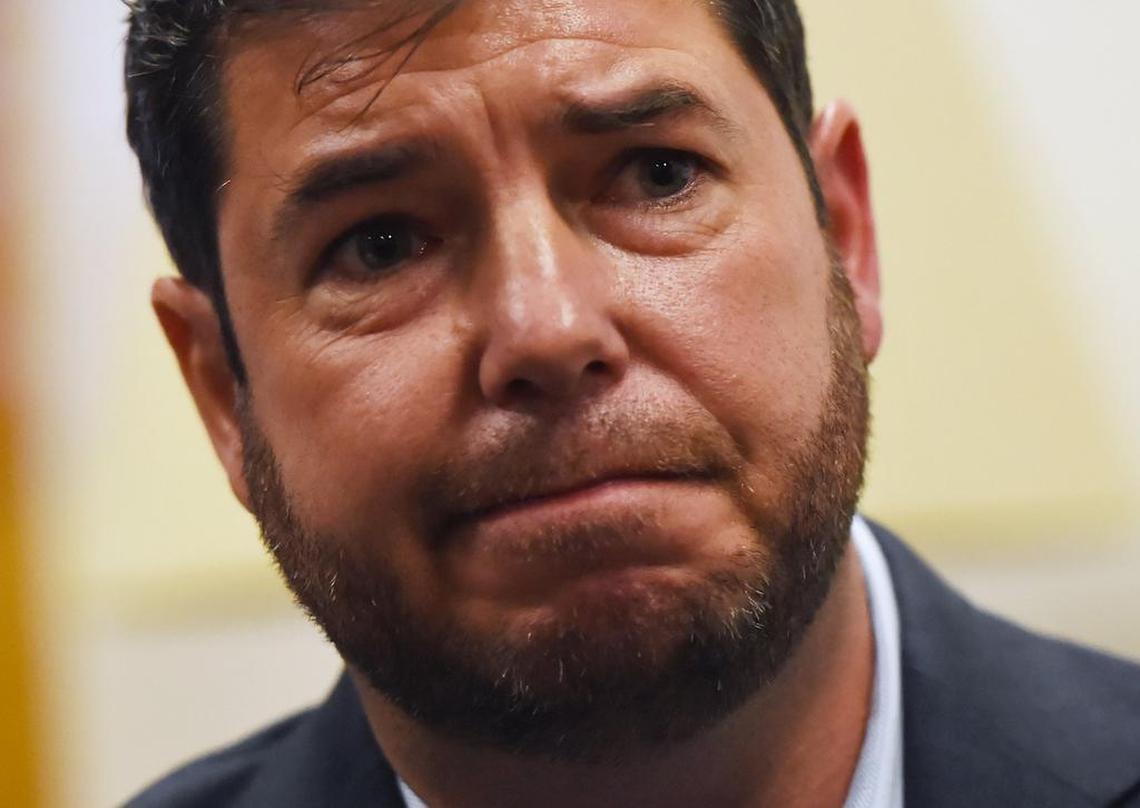 Assemblyman Joaquin Arambula discusses the charges Wednesday, Dec. 12, 2018 in Fresno.