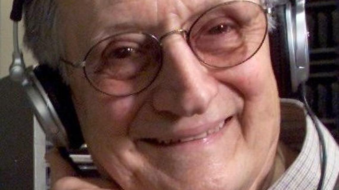 Alex Vavoulis, founder of KFCF (Fresno Free College Foundation), was known for doing broadcasts of music by Greek composers. He’s seen in a 2002 file photo.