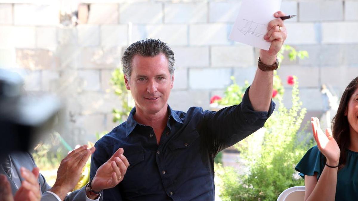 Gov. Gavin Newsom signed legislation to provide permanant funding for safe drinking water. The signing came during a July visit to the unincorporated community of Tombstone Terriroty near Sanger.