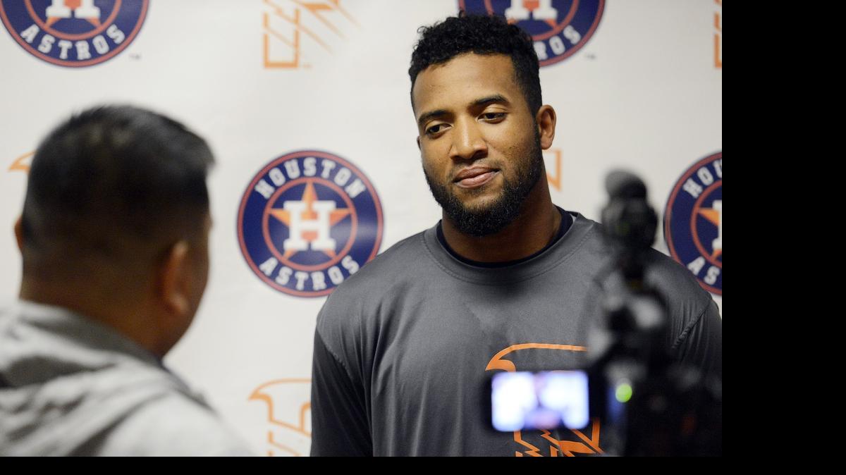 
Fresno Grizzlies outfielder Domingo Santana and some of his teammates put on quite a show during batting practice. But with the Chukchansi Park gates closed, no fans get to witness it.
