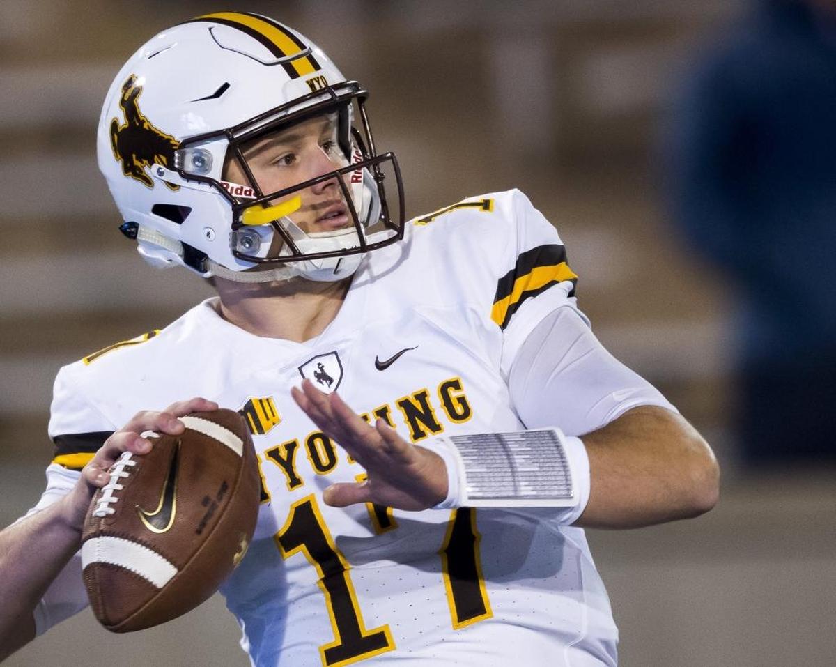 The status of Wyoming quarterback Josh Allen is iffy for Saturday’s game after the Firebaugh native sustained an injury to his throwing shoulder last week against Air Force