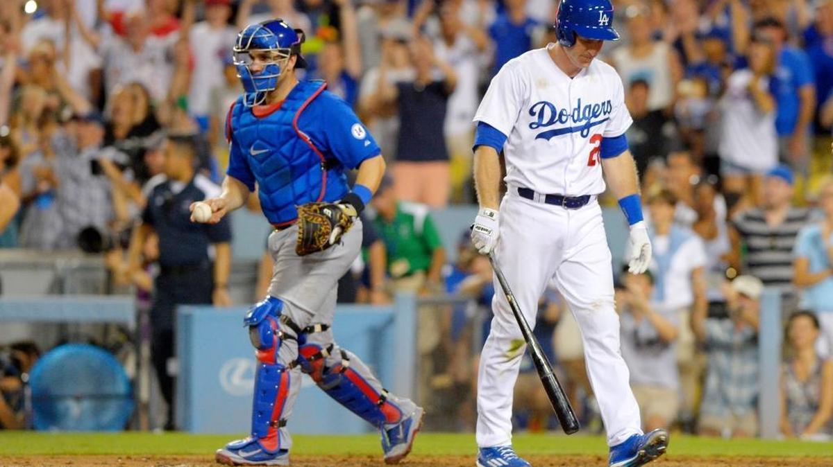 
The Dodgers and Chase Utley may have slumpy shoulders after getting no-hit for the second time in nine days, but at least Giants ace Madison Bumgarner can pitch against them only once.
