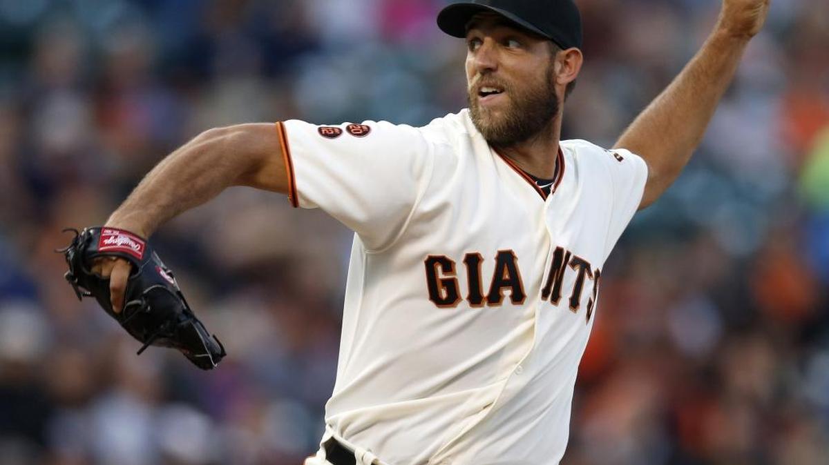 Madison Bumgarner and the rest of the San Francisco Giants’ rotation hasn’t been as effective in the second half, helping the rival Los Angeles Dodgers make up an eight-game deficit in the National League West.