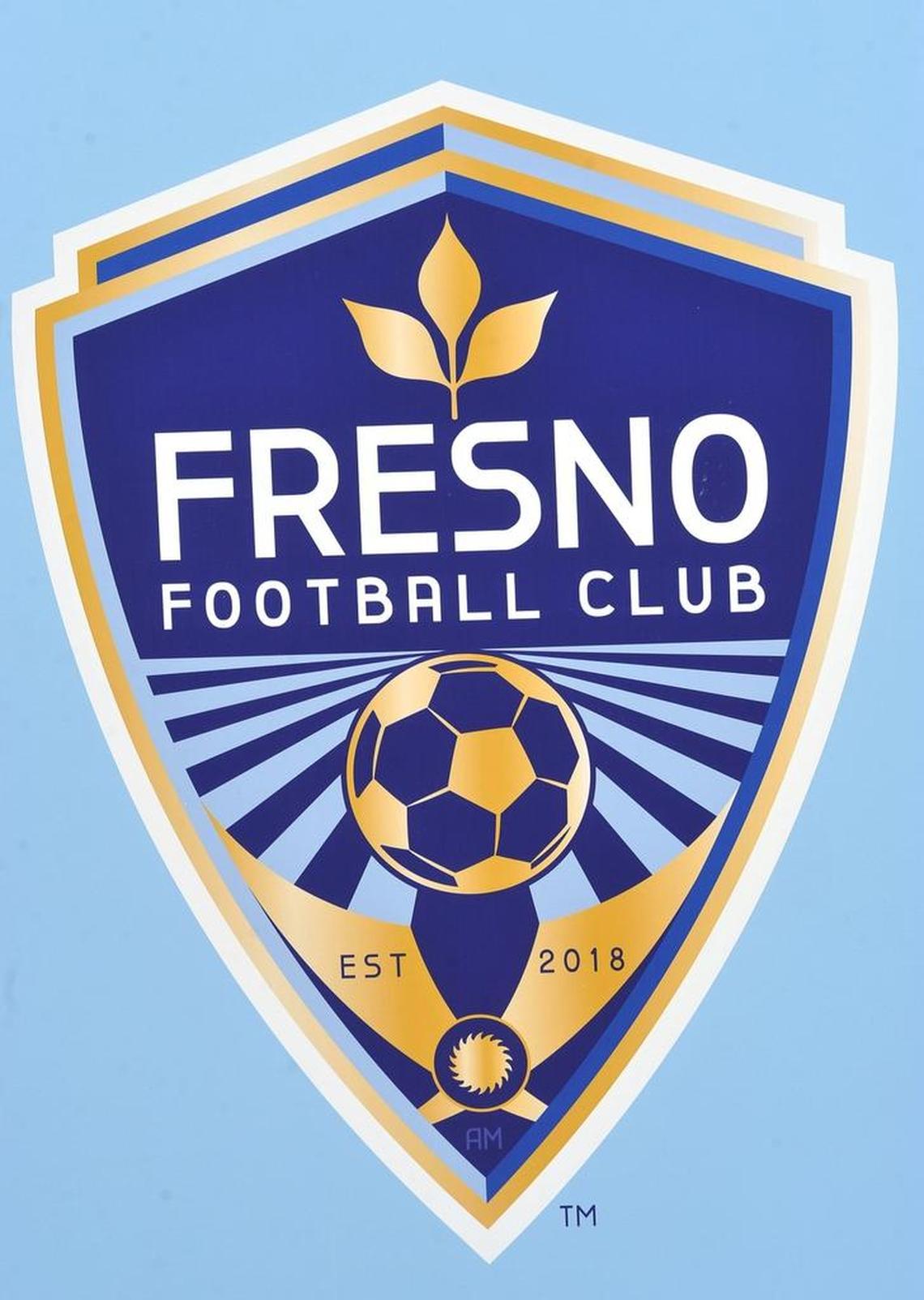 Emblem of the new Fresno Football Club, a United Soccer League expansion franchise.