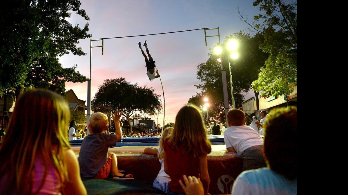 
A huge crowd gathered in downtown Clovis to watch the NAPVA Championships on July 25, 2014.
