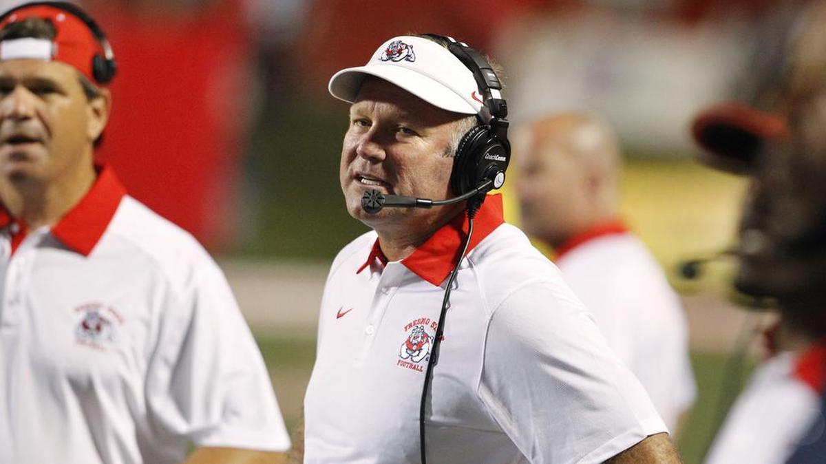 
Mountain West football teams are a combined 16-24 in nonconference play, so Tim DeRuyter’s Fresno State team at 1-3 isn’t all that far behind the curve as the Bulldogs head into the second game of their conference season at San Diego State on Saturday.
