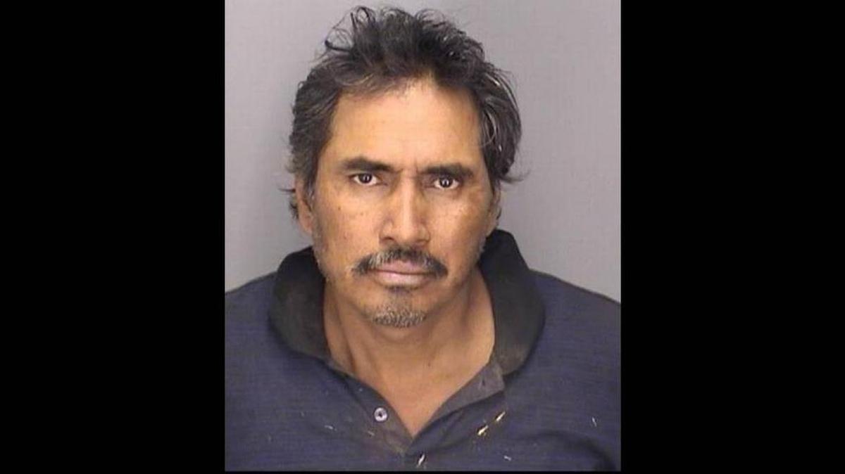 Guadalupe Lopez-Herrera, the man suspected of domestic violence and shooting at law officers.