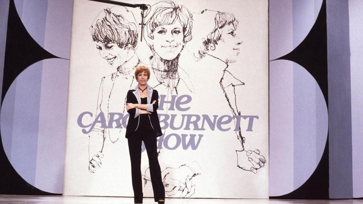 Carol Burnett, televison host, on the set during taping of her final show of “The Carol Burnett Show” for CBS-TV in Los Angeles. The comedy show series aired on the air for 11 years.