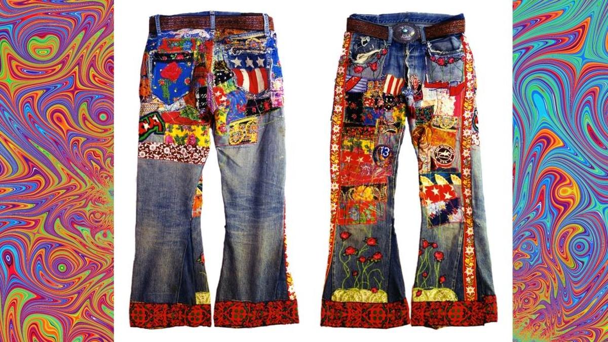 Levi's jeans: Artist Doug Hansen's 'patch pants' join company