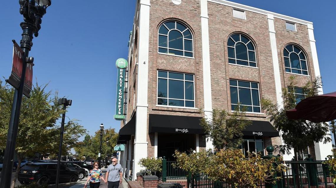 Part of Old Town Clovis, the center of the community.