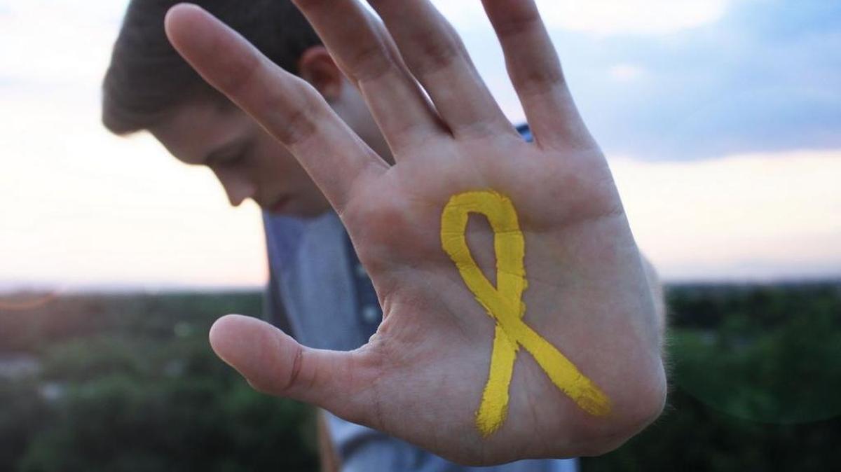 The yellow ribbon is the symbol of suicide prevention. Valley Children’s Hospital is sponsoring a community discussion on the topic in February.