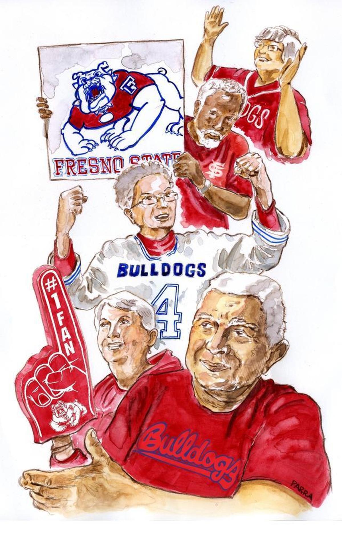The Fresno State Bulldogs fan base is aging.