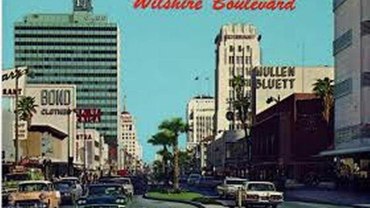 The Miracle Mile on Wilshire Boulevard in Los Angeles was dazzling to a small child.