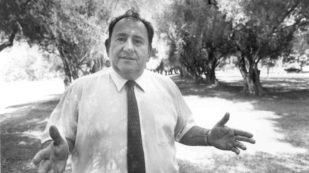 Former Fresno County Supervisor Deran Koligian at Kearney Park.