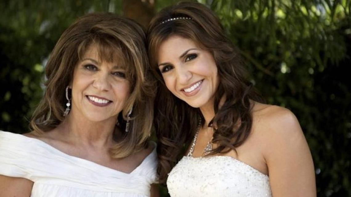 Bonnie Simonian, left, and her newly married daughter, Jill, who says they had an ideal relationship for 40 years.
