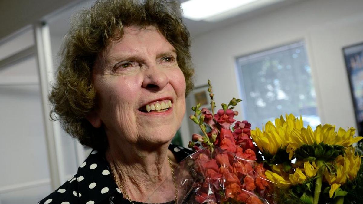 Joanne M. Lippert, Fresno County Women's Chamber of Commerce Mother of the Year, has seven children and works as a travel consultant at Altour.