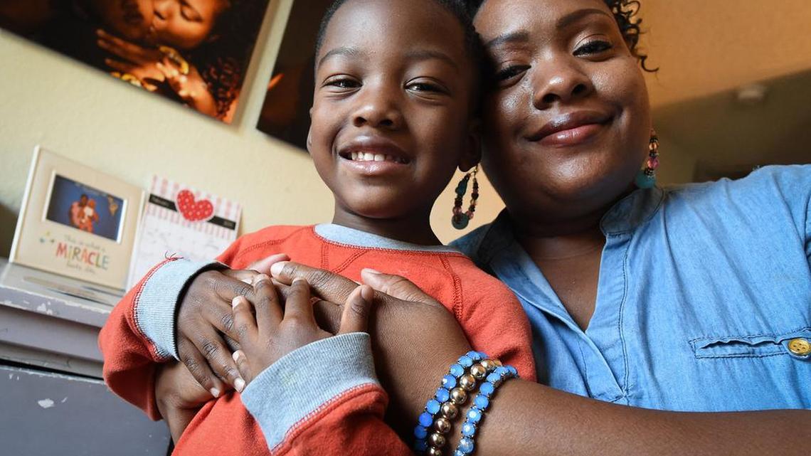Niecia Harris refers to her son, 4-year-old David Jones, as her miracle, born prematurely at 32 weeks, weighing 4 pounds, 9 ounces. The largest percentage of premature births in the valley are from African American women.