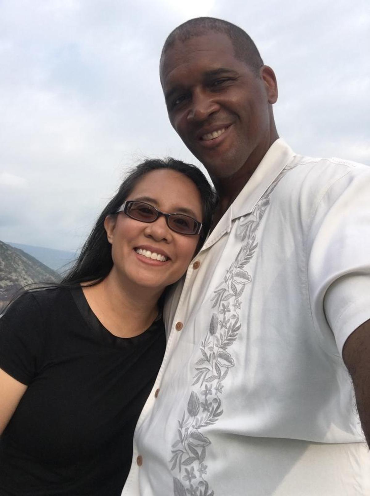 Joan Obra, formerly of Fresno, lives in Hawaii with her husband, Ralph. They met at the University of California, Berkeley, while studying journalism.