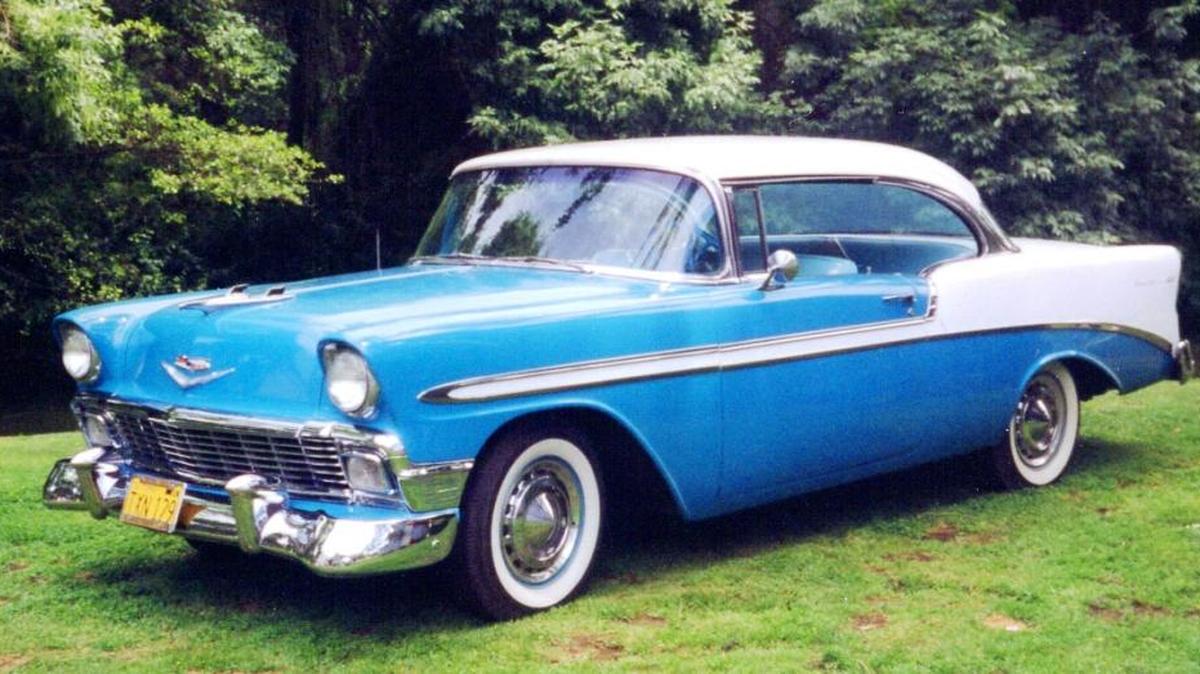 This 1956 Chevrolet Bel Air that belongs to veteran Don Klein was stolen from a barn near Kerman on Nov. 10, 2015. The license plate is California TXN129.