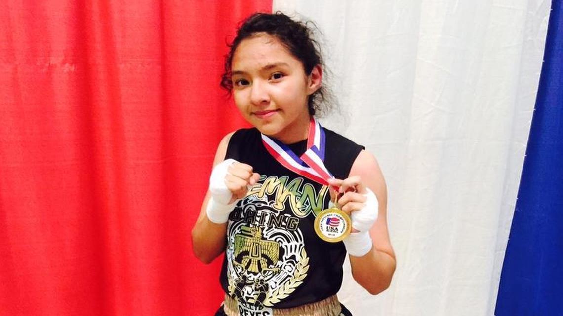 
America Berber of Aleman Boxing returned home a champion following the U.S. Junior Olympic National Championships in West Virginia.
