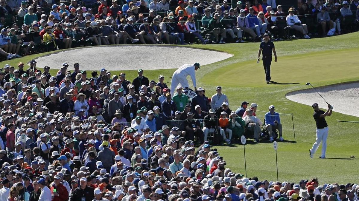 Bryson DeChambeau tees off on the third hole during the first round of the Masters on Thursday, April 7, 2016, in Augusta, Ga.