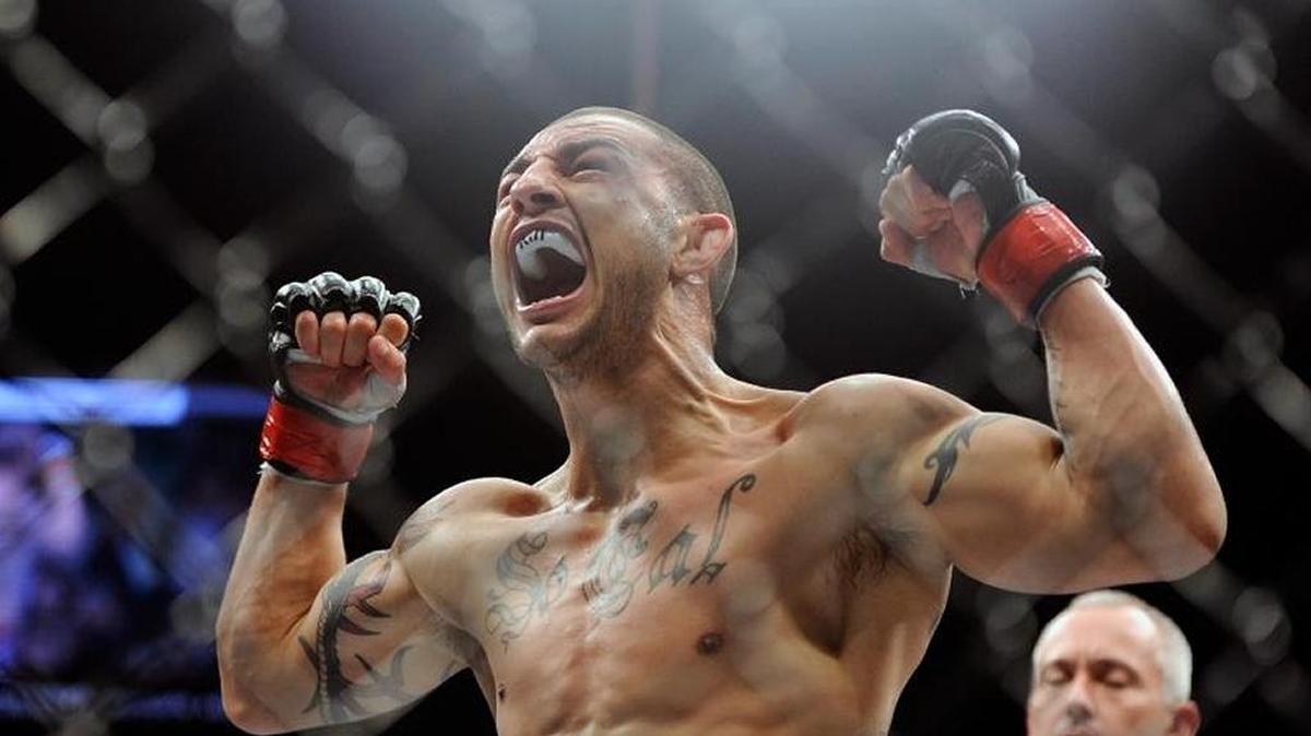Cub Swanson will help headline UFC Fight 123, taking on Brian Ortega in a matchup featherweight championship contenders Dec. 9, 2017, at Save Mart Center.