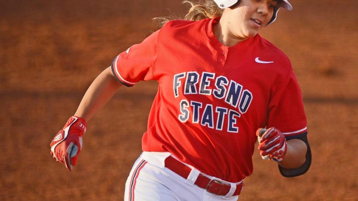 Fresno State’s Alyssa Villalpando, after hitting six homers in 158 at-bats a year ago, has hit five in her first 95 at-bats of 2016.