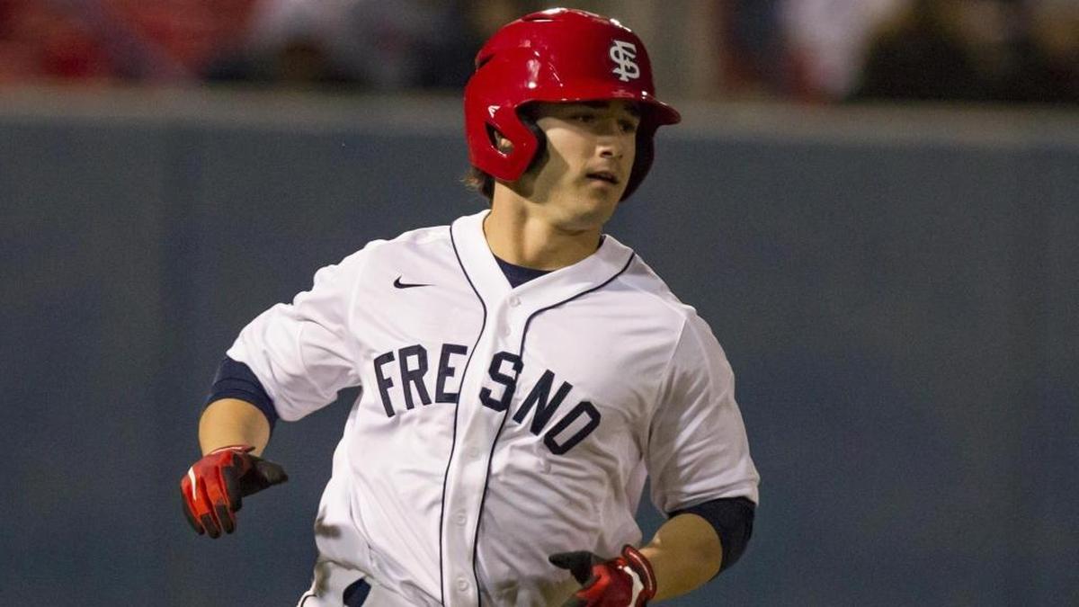 Fresno State senior Zach Ashford is hitting .411 (39 for 95) over the Bulldogs’ past 27 games, one of five players with 80 or more at-bats hitting .346 or better over that stretch.