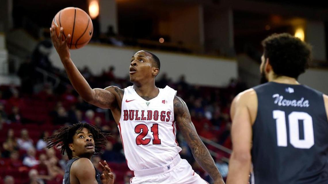 Fresno State guard Deshon Taylor is one of the top returning scorers in the Mountain West Conference after averaging 17.7 points per game last season. The Bulldogs open the 2018-’19 season Nov. 6, 2018 against Alaska-Anchorage at the Save Mart Center.