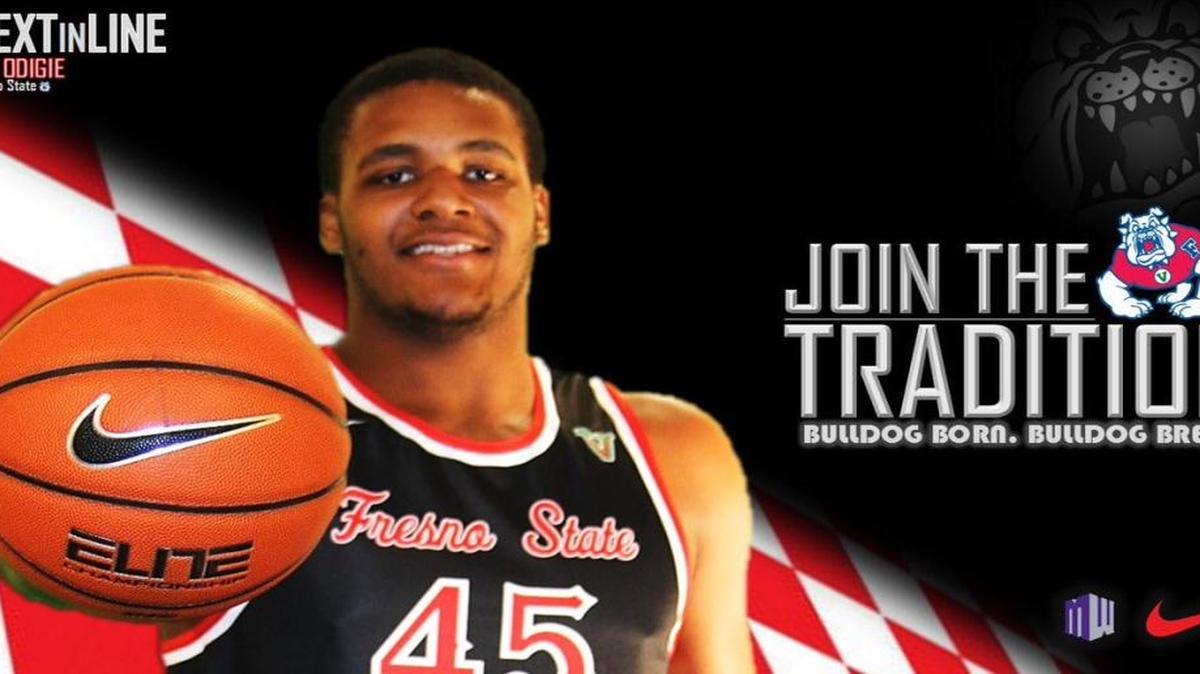 Fresno State has received a commitment from 6-foot 8 center Efe Odigie from Pro-Vision Academy in Houston.