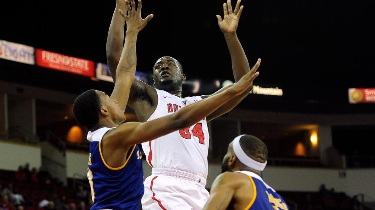 Fresno State center Terrell Carter II has developed into an inside force for the Bulldogs in his senior season. Over the past four games, Carter has hit 24 of 30 shots and is averaging 15.3 points per game.