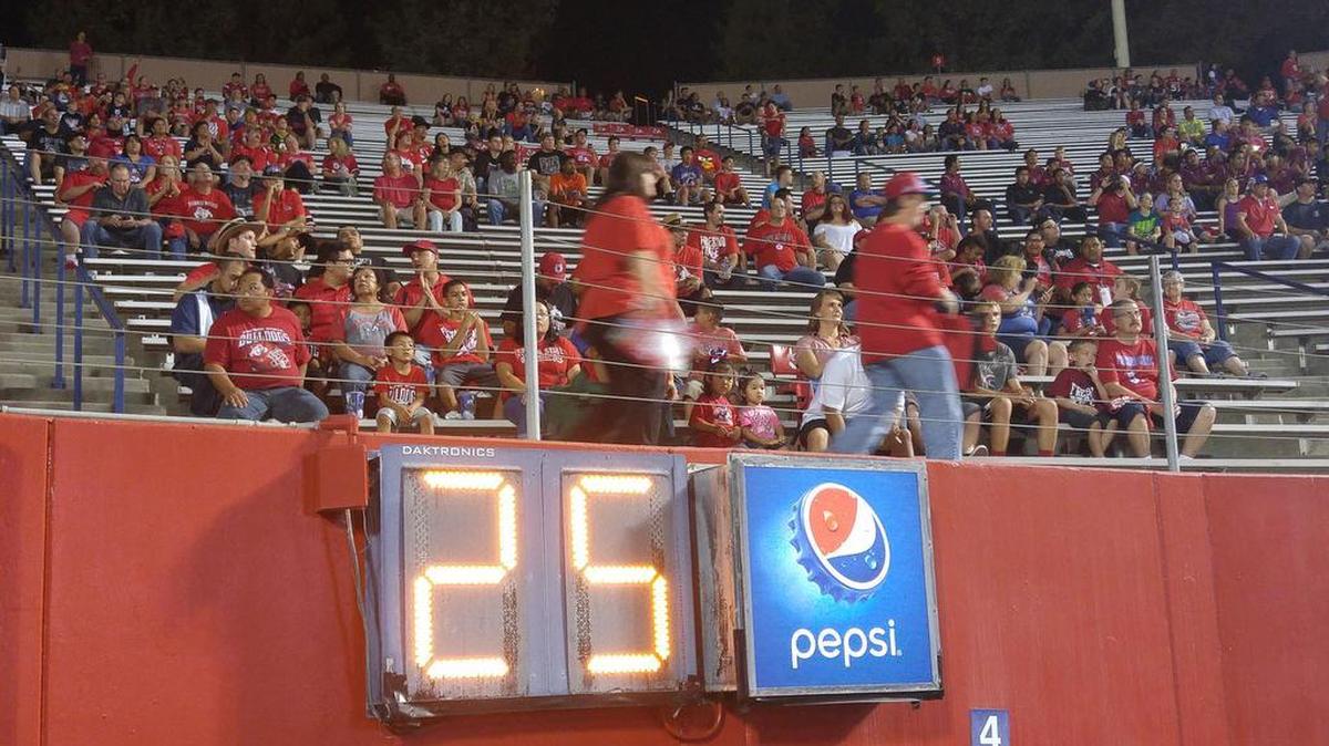 The announced crowd for Fresno State’s game Nov. 5 against Nevada at Bulldog Stadium was a season-low 25,476.