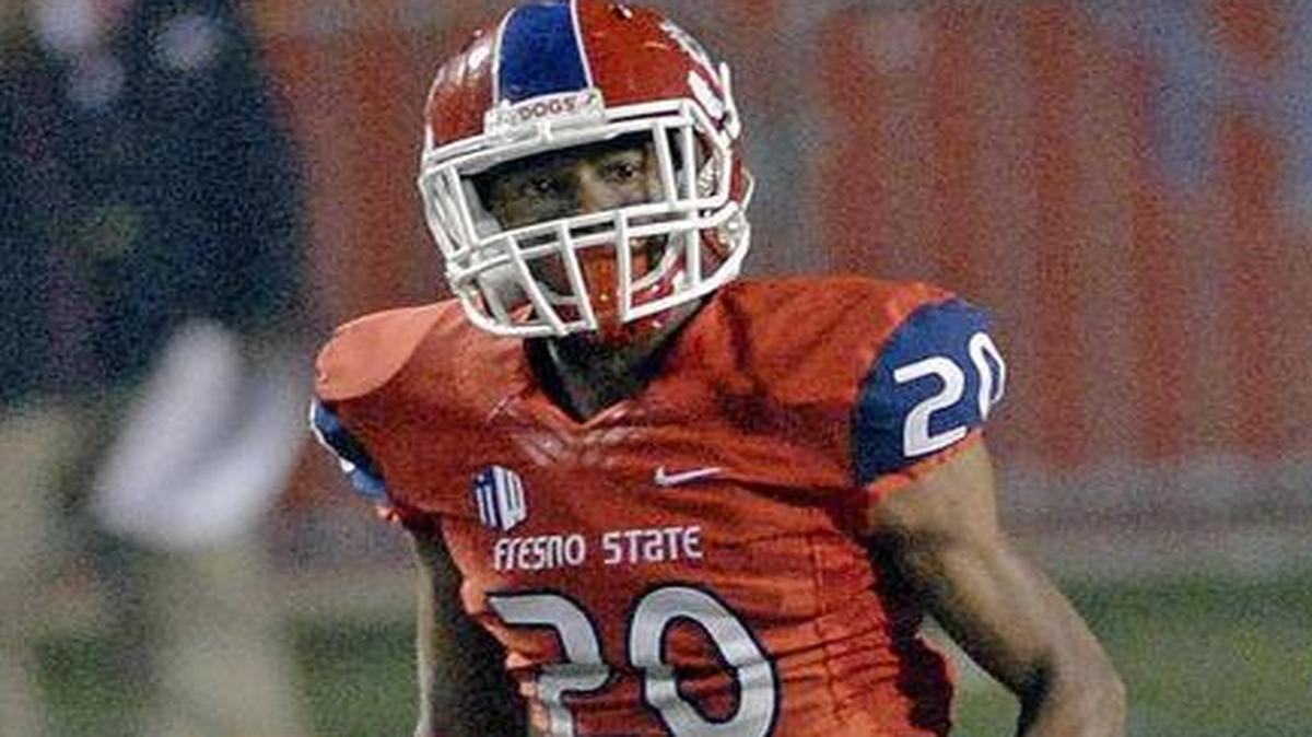 
Malcolm Washington started seven games for the Bulldogs as a freshman in 2014. Fresno State defensive backs coach Marcus Woodson says Washington can be an all-conference performer for this fall.
