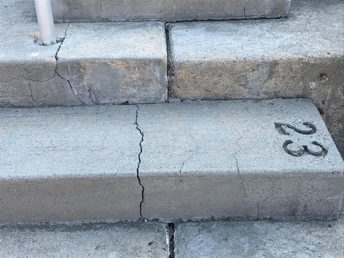 Fresno State’s plans to renovate Bulldog Stadium are on schedule, but cracks on the east side of the venue could require repair work that would delay its plans to be in a modernized stadium for a 2019 season-opener against Minnesota.