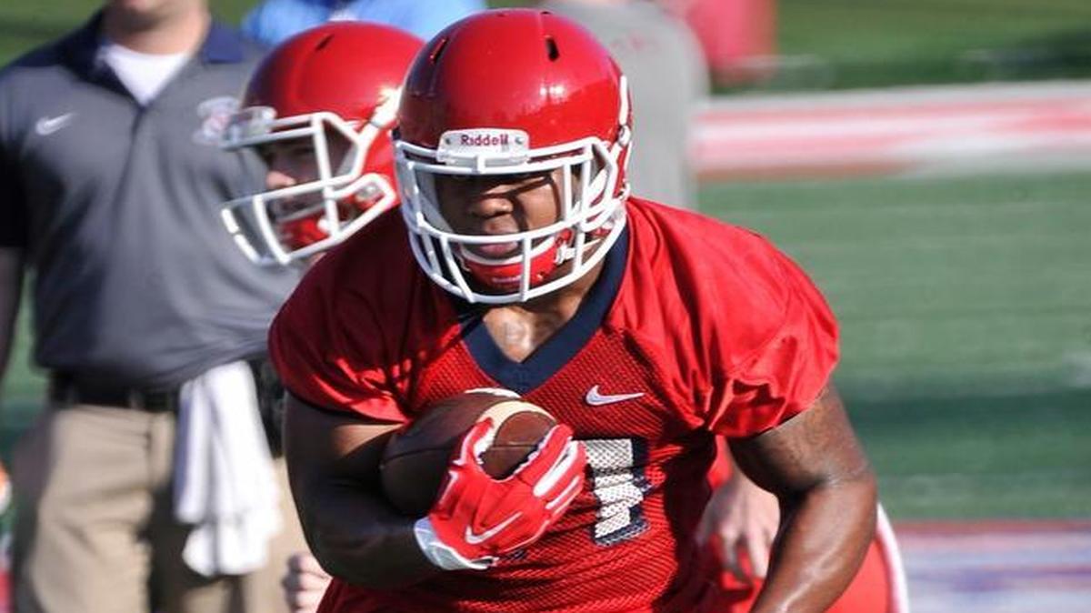 Fresno State’s Dontel James, back in the program after an abrupt departure following the 2014 season, brings experience to what is otherwise a mostly young crop of running backs heading into 2016.
