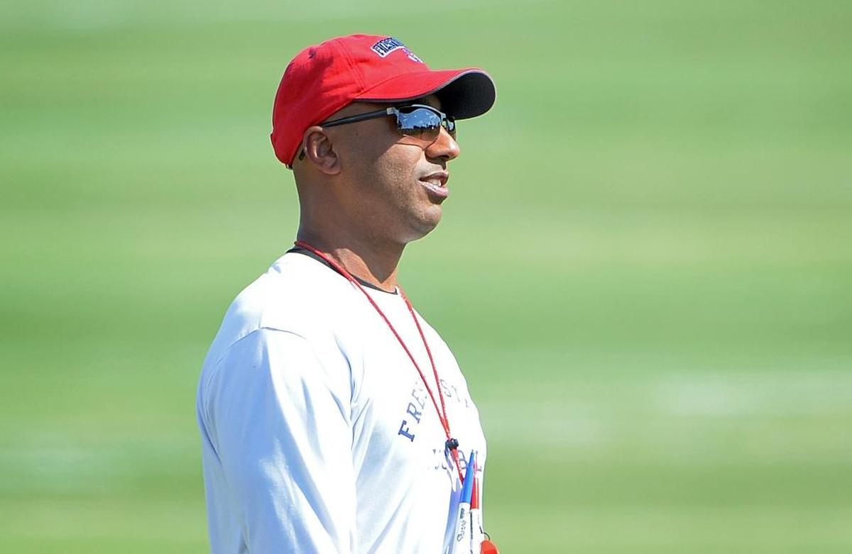 Fresno State defensive coordinator Orlondo Steinauer has turned around the Bulldogs’ defense in his first season. The Bulldogs are leading the Mountain West Conference in scoring defense, ranked second against the run, fifth against the pass and second in total defense. Fresno State has allowed an average of 313.8 yards per game after giving up 415.1 a season ago.