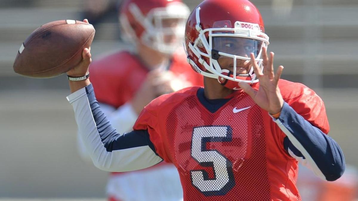 Fresno State quarterback Chason Virgil continues to show significant growth from an injury-aborted freshman season in 2015, through spring ball this season and into fall camp as he leads the battle for the starting job for the Sept. 3 opener at Nebraska.