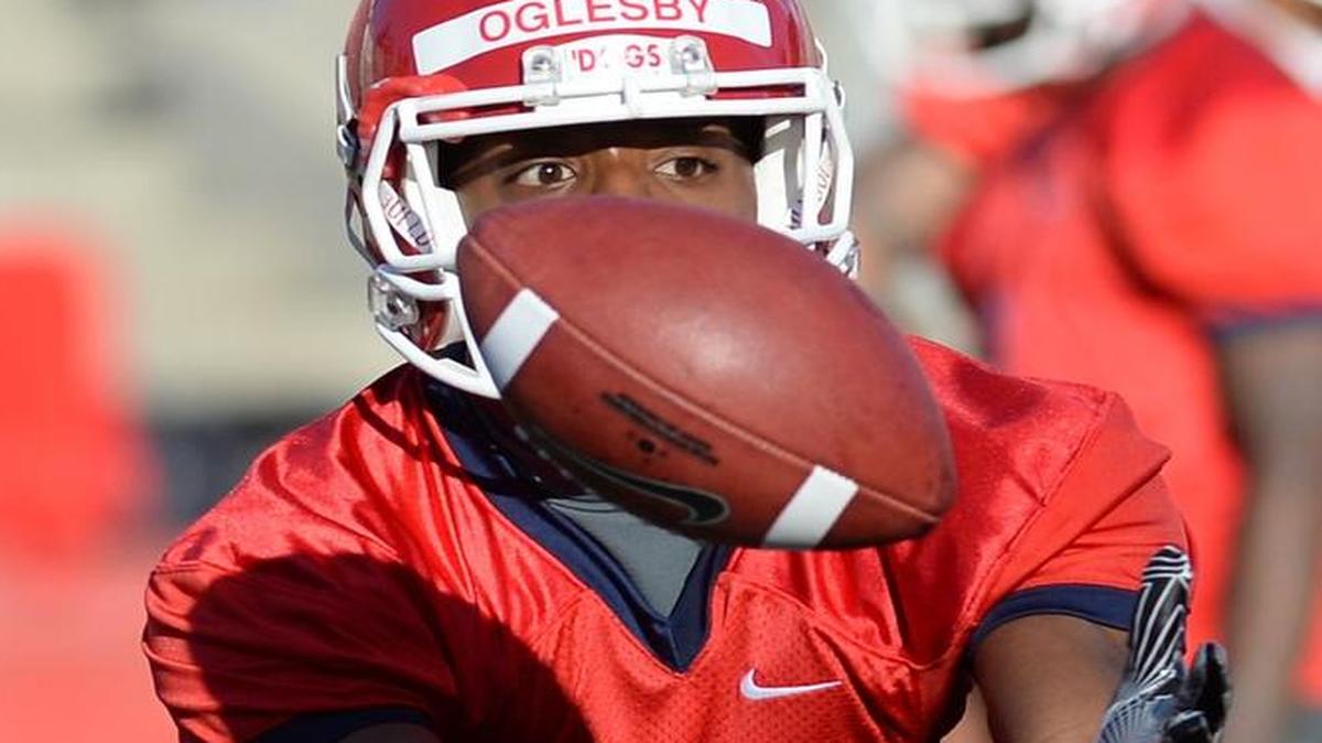 Fresno State running back Bryson Oglesby is focused on the prize in a deep and competitive position group. The redshirt sophomore carried the ball nine times for 39 yards (4.3 per play) last season coming back from a knee injury suffered in spring ball.
