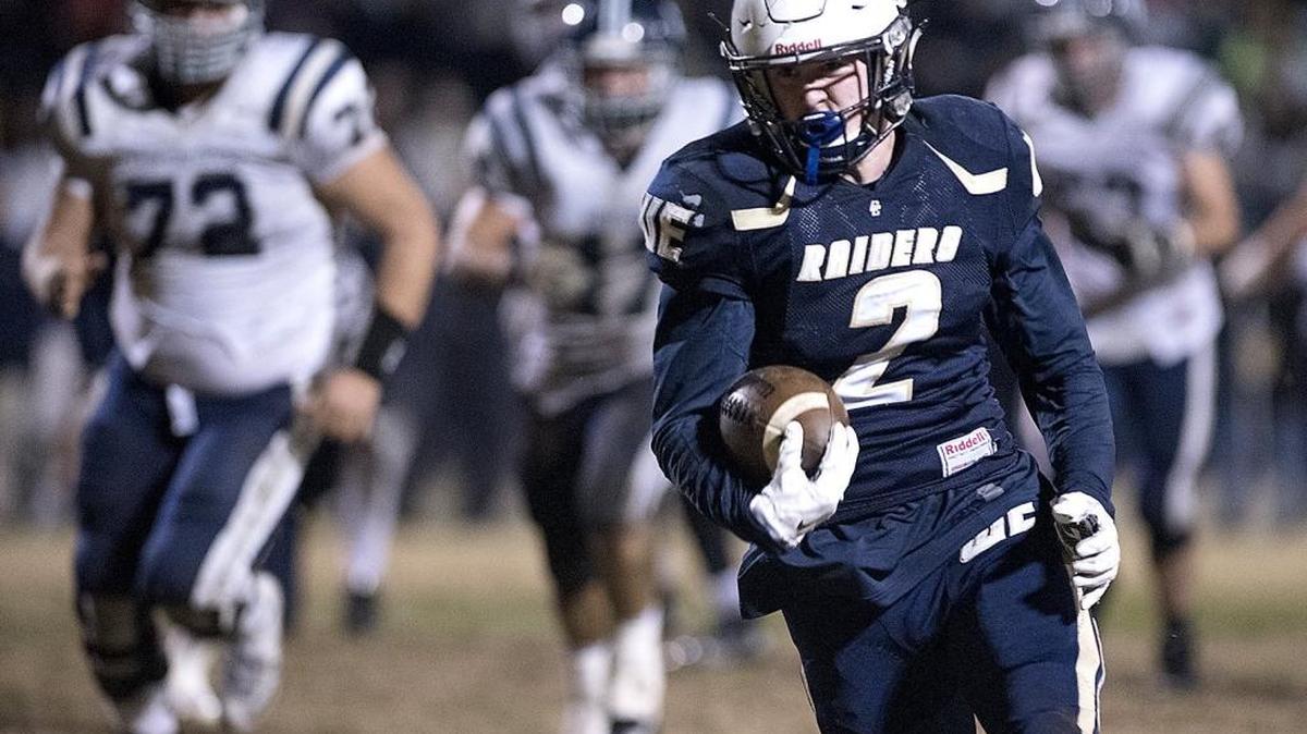 Justin Rice of Central Catholic High-Modesto breaks into the open field against Marin Catholic during the CIF Northern California Regional final Dec. 12. Rice is expected to join Fresno State’s 2016 recruiting class Wednesday.