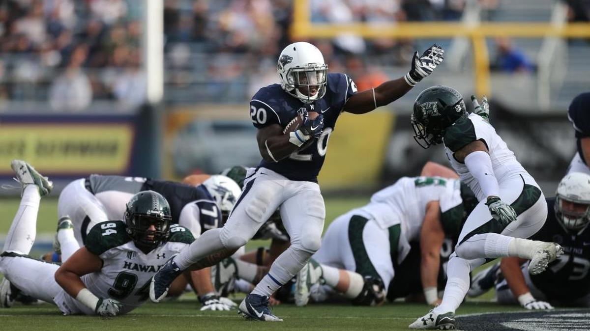 Nevada’s James Butler will carry a season rushing total of 756 yards, at 6.1 yards per attempt, into Thursday’s game against Fresno State at Bulldog Stadium.