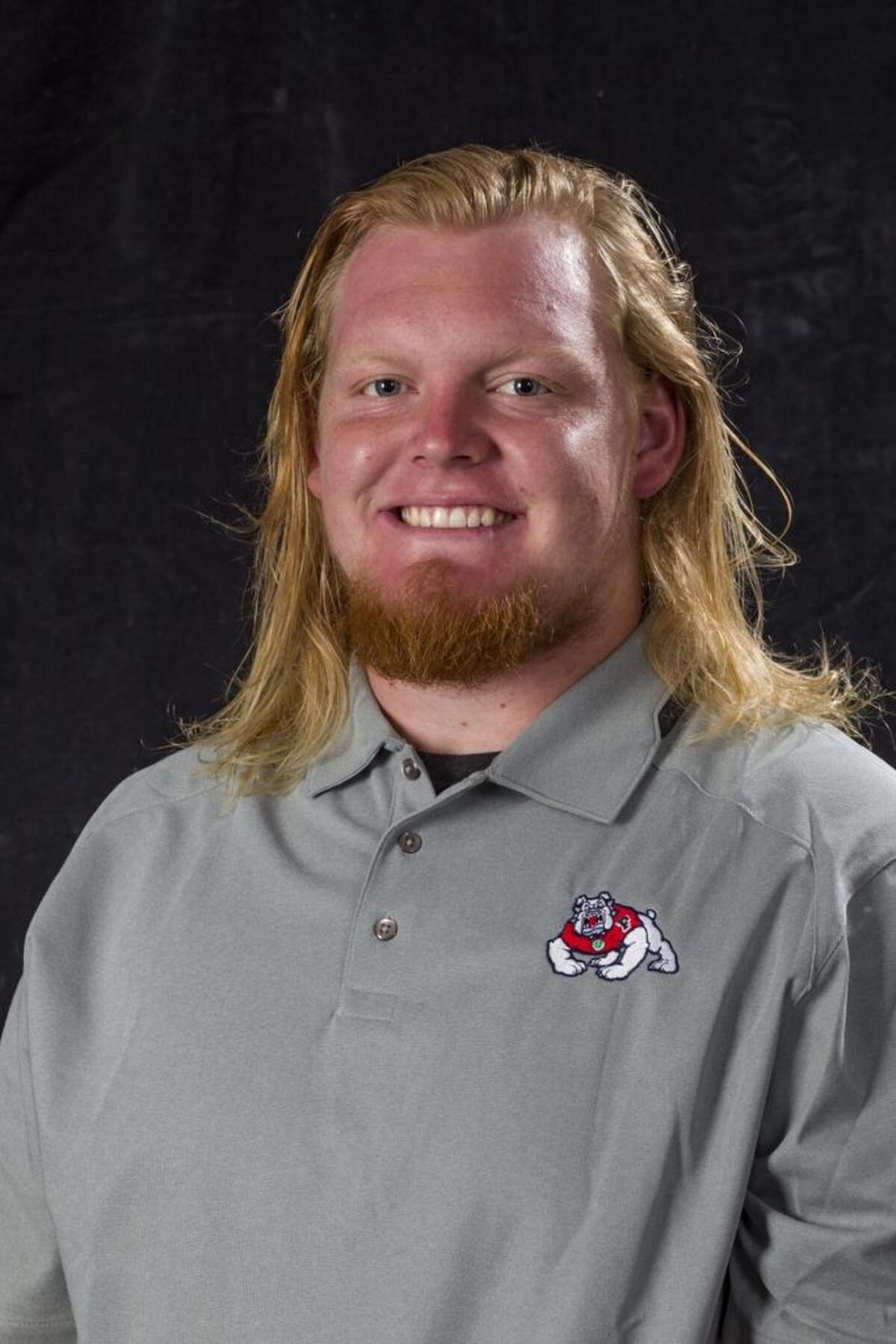 Fresno State center Aaron Mitchell leads a line that is ranked third in the nation in tackles for loss allowed.