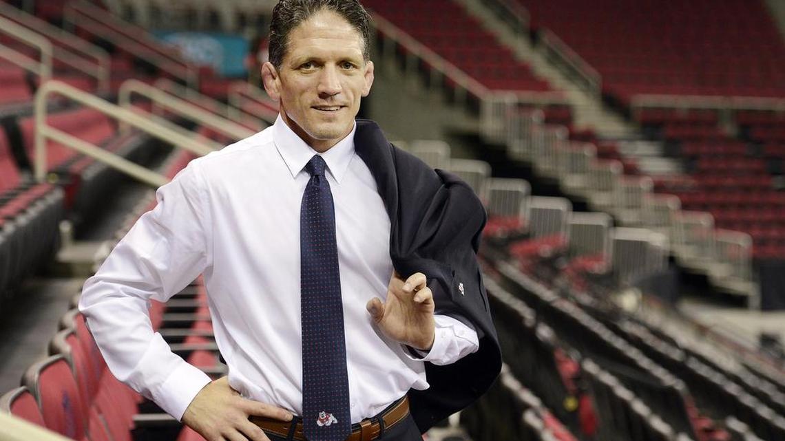 New Fresno State wrestling coach Troy Steiner was a four-time All-American at Iowa where he compiled a 148-13 record in the 134- and 142-pound weight classes. He was a member of three national championship teams from 1991-93 at Iowa and won the 1992 NCAA Division I national championship at 142 pounds.