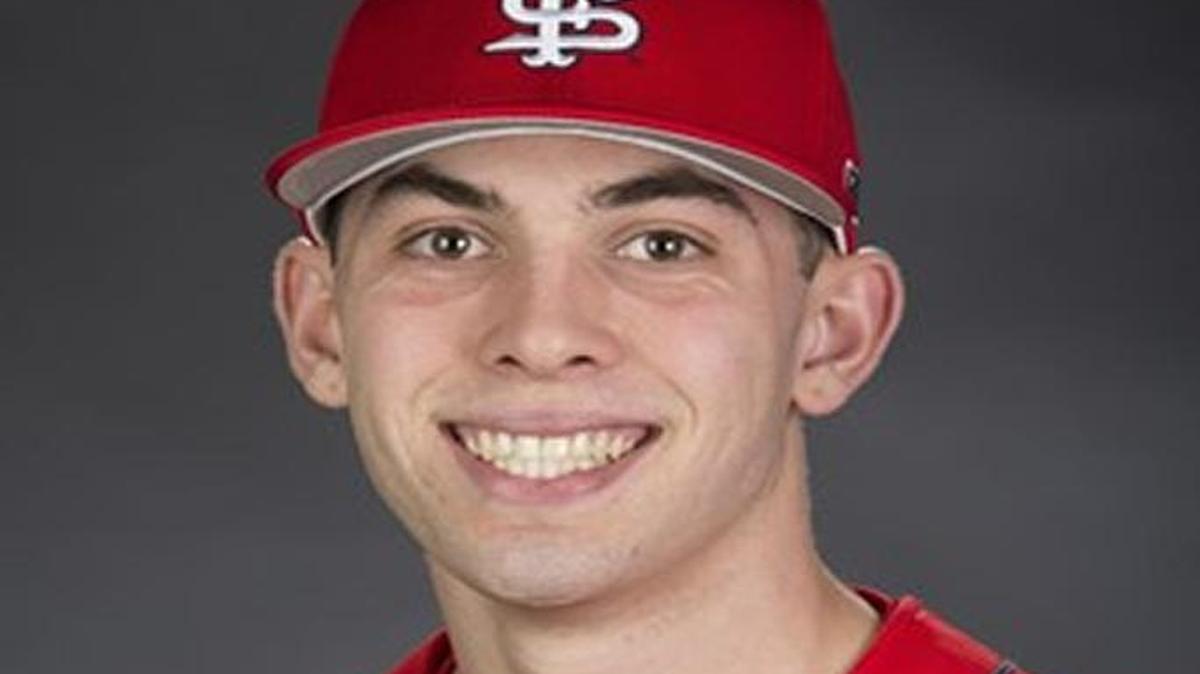 Fresno State freshman Carter Bins was 3 for 4 with three RBI, including a go-ahead homer in the ninth inning, as the Bulldogs beat Air Force 10-8 Saturday, March 18, 2017.