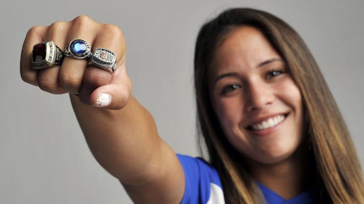 
Caitlyn Kreutz led the Buchanan High girls soccer team to four Central Section titles in her high school career and was a two-time Fresno Bee's Girls Soccer Player of the Year. Now she’s at Cal Poly, and Sunday night she scored two goals in the Mustangs’ 4-0 win at Fresno State.
