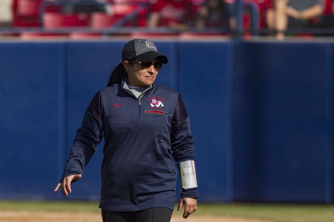 Fresno State coach Linda Garza led the Bulldogs to eight wins in their last nine games, climbing into a tie for third in the Mountain West Conference and landing a NCAA Tournament berth. The Bulldogs, in the tournament for the 33rd time, will play Michigan on Friday, May 19, 2017, in the Seattle Regional.