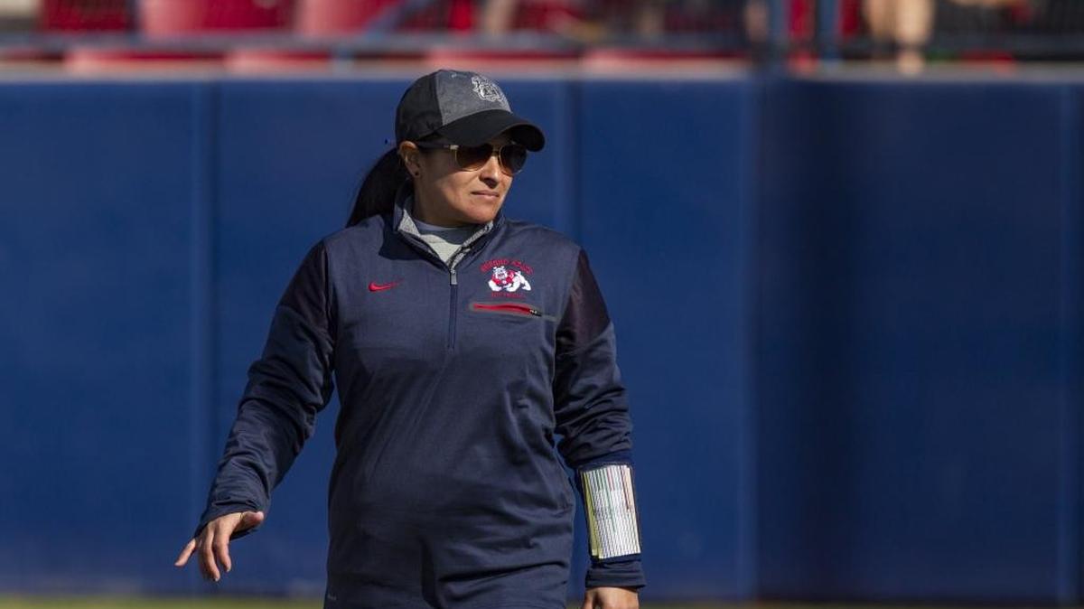 Fresno State coach Linda Garza led the Bulldogs to eight wins in their last nine games, climbing into a tie for third in the Mountain West Conference and landing a NCAA Tournament berth. The Bulldogs, in the tournament for the 33rd time, will play Michigan on Friday, May 19, 2017, in the Seattle Regional.