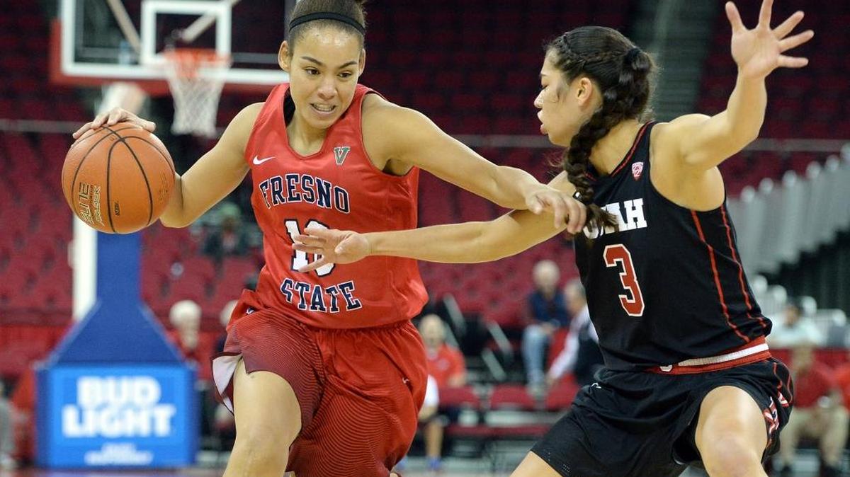 Fresno State’s Candice White leads the team in scoring this season, averaging 15.1 points per game. The sophomore is coming off a 21-point night, equaling her career high, in a 73-60 win Wednesday against Cal State Dominguez Hills.