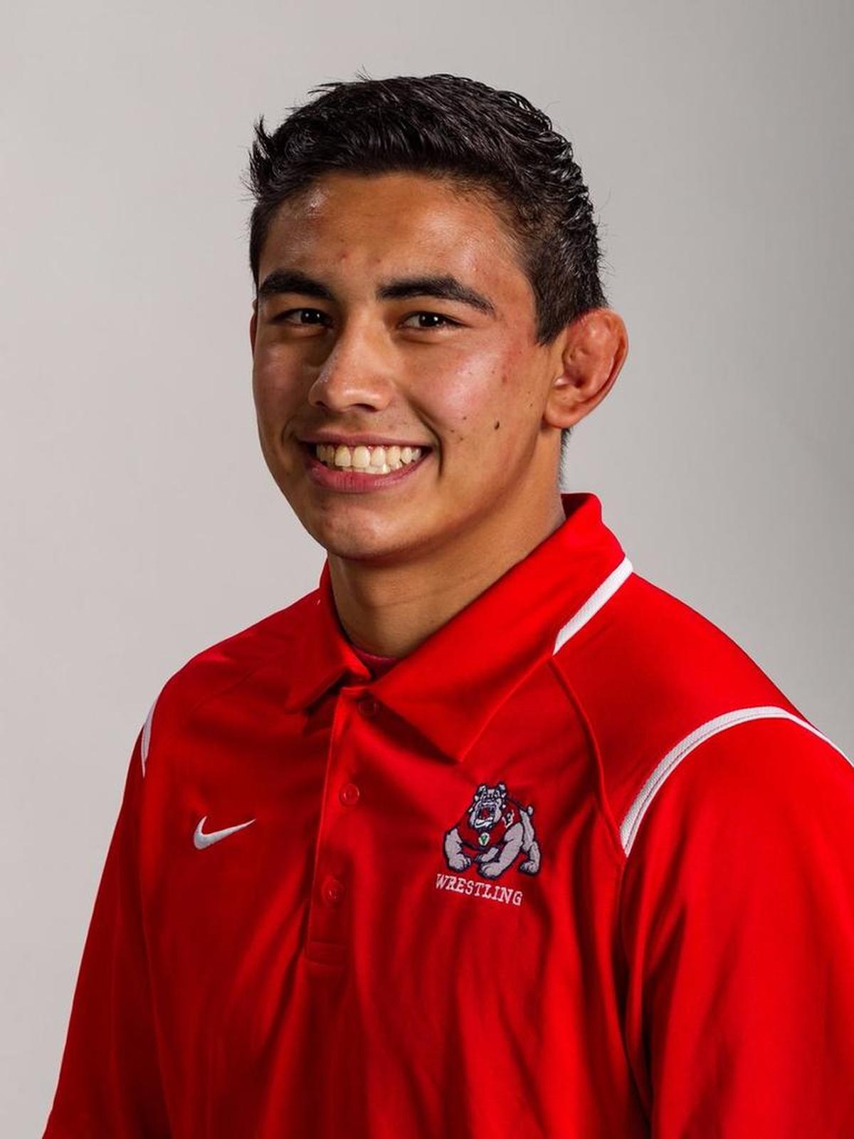 The first win of a new era of Fresno State wrestling? That’d go to 141-pounder Chris De Loza, a freshman out of Clovis North High, who won 10-0 to kick-start a 36-12 victory over San Francisco State on Saturday, Nov. 11, 2017.
